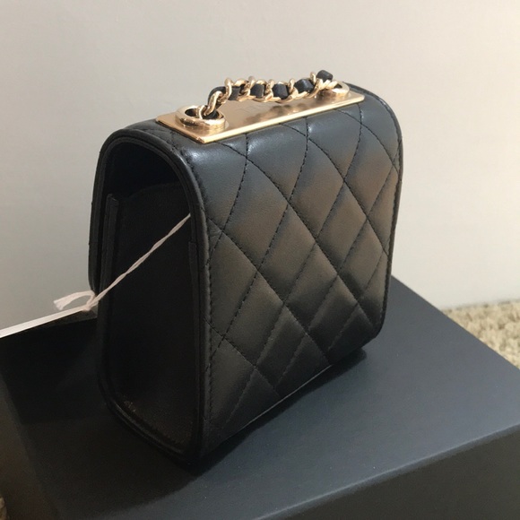 ✨BRAND NAME✨💯AUTHENTIC CHANEL TRENDY CC W CHAIN - Picture 3 of 8